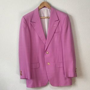 Versace Pink Vice City Blazer